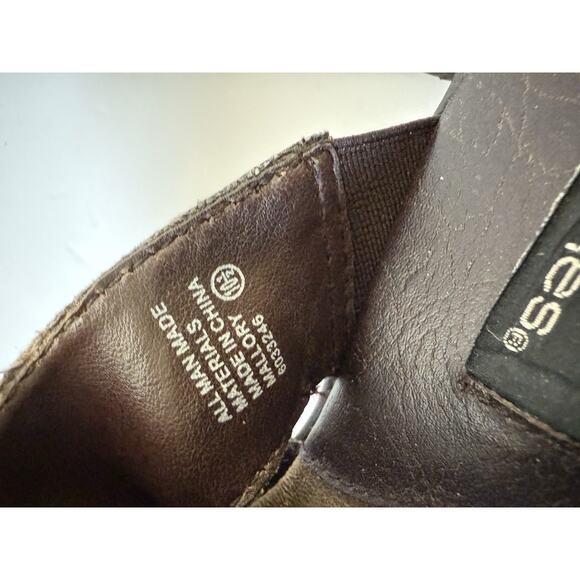 Vtg Y2k No Boundaries Chunky Platform Slip On Sandals Women’s Sz 10.5 Brown READ - Picture 11 of 11